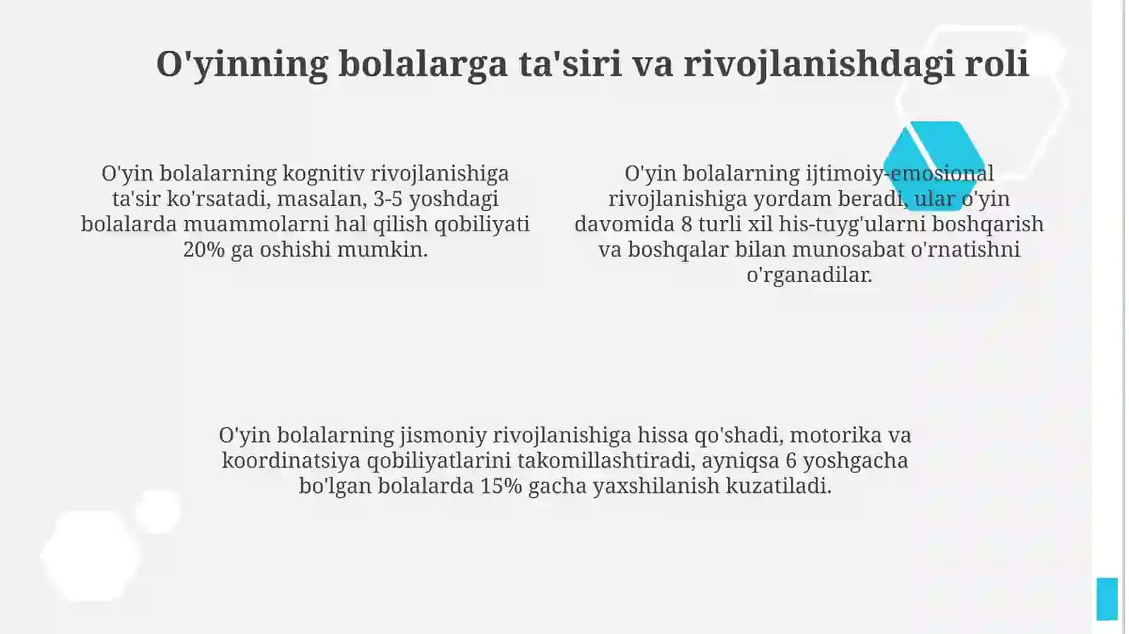 O'yin Faoliyati 4