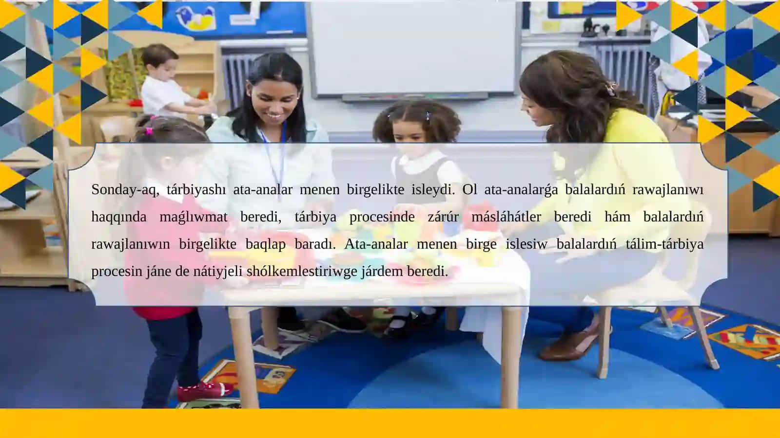 Ertejastaǵı balalarmen isleytuǵın tárbiyashınıń jumıshújjetleri haqqında ulıwmatúsinik 4