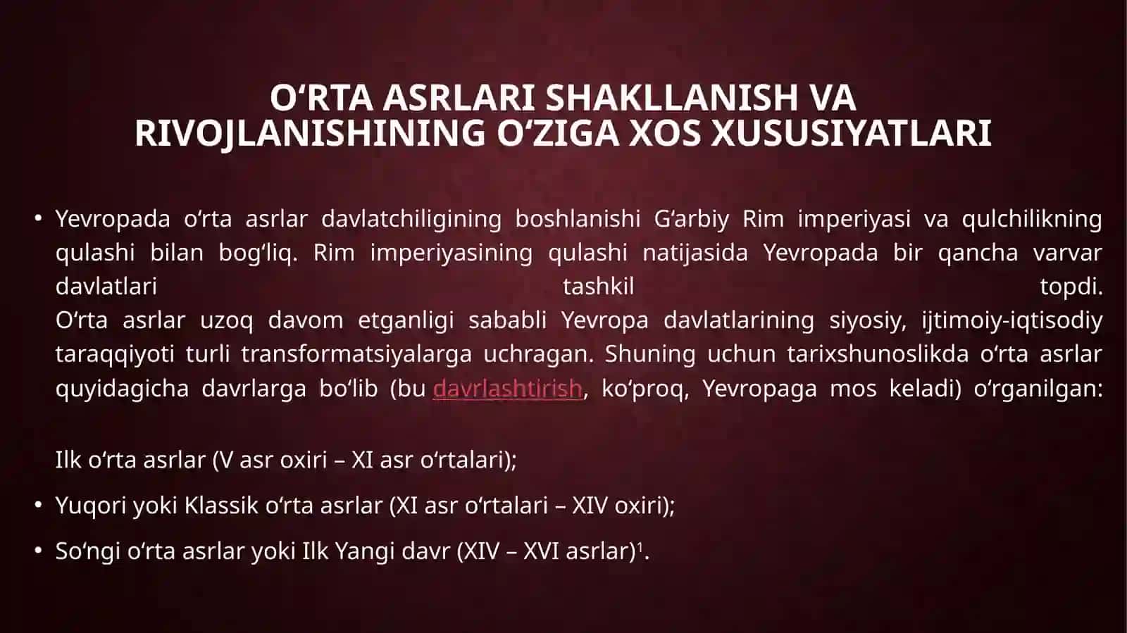 Janubiy G’arbiy va Markaziy Osiyo arxivlari. Angliya va Fransiya arxivlari va arxiv soxasidagi islohotlar. 4