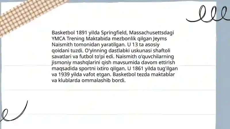 Basketbol Tarixi 4