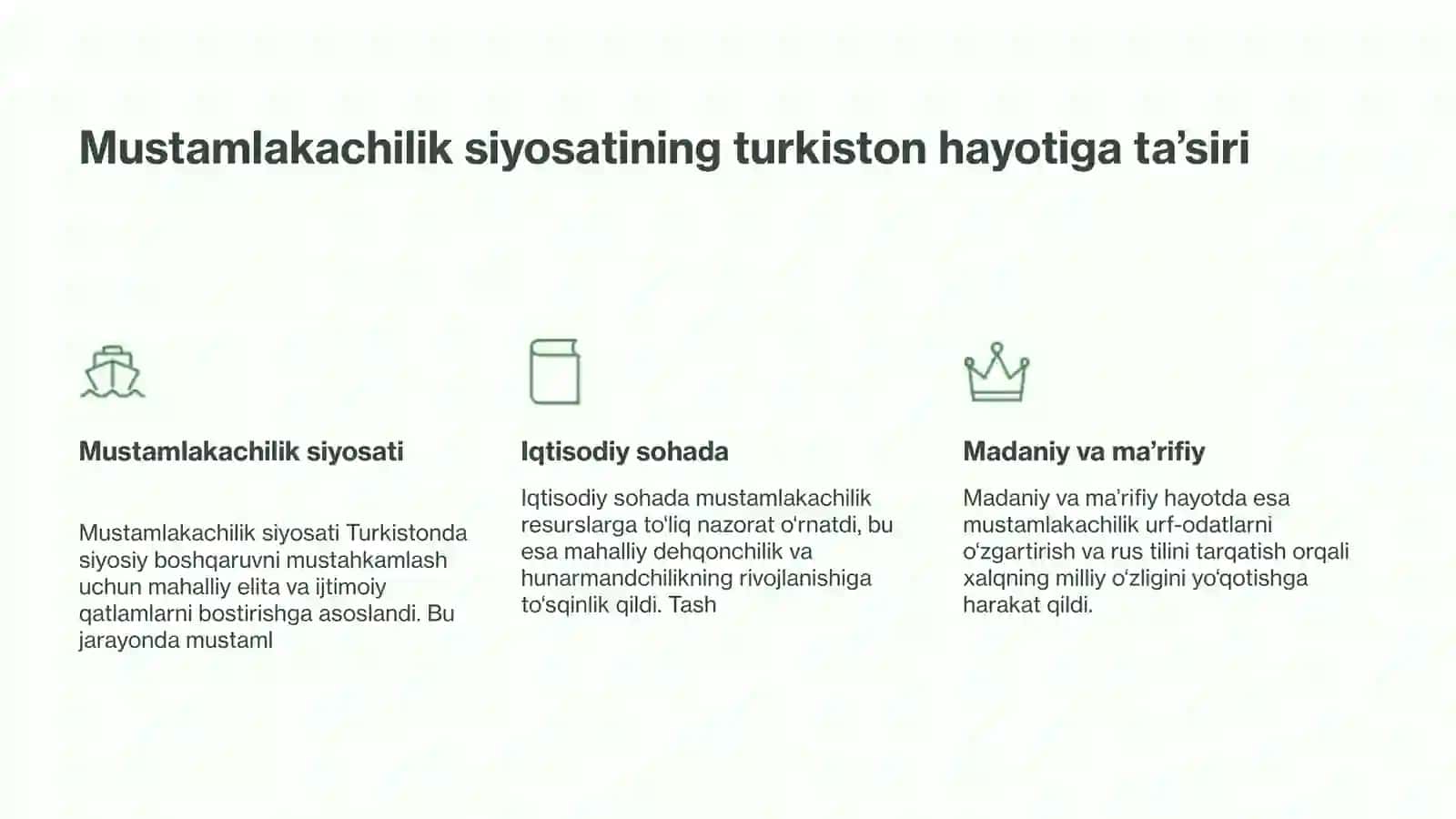 Mustamlakachilik milliy uygʻonish davri 4