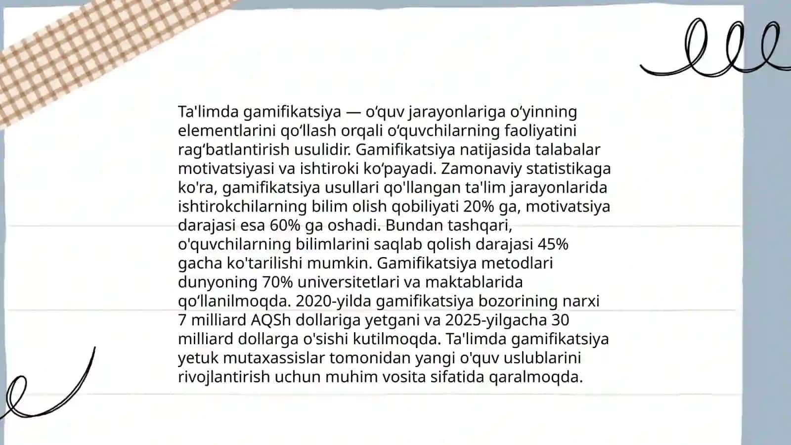 Gamifikatsiya nazariyalari 4