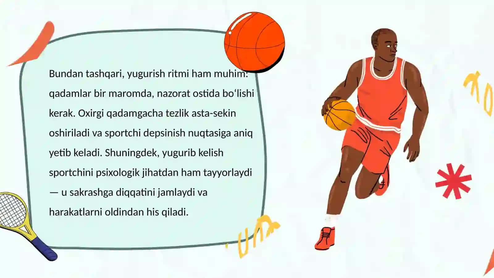 Balandlikka sakrashda depanishning yugurib kelishga bog‘liqligi 4