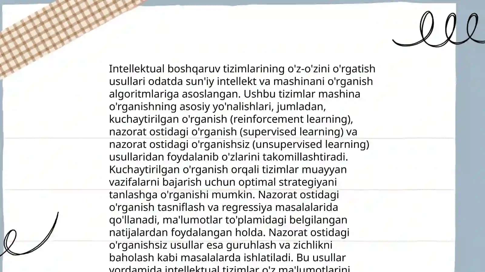 Robototexnikada sun'iy intellektni boshqaruv tizimlarida qo'llash 4
