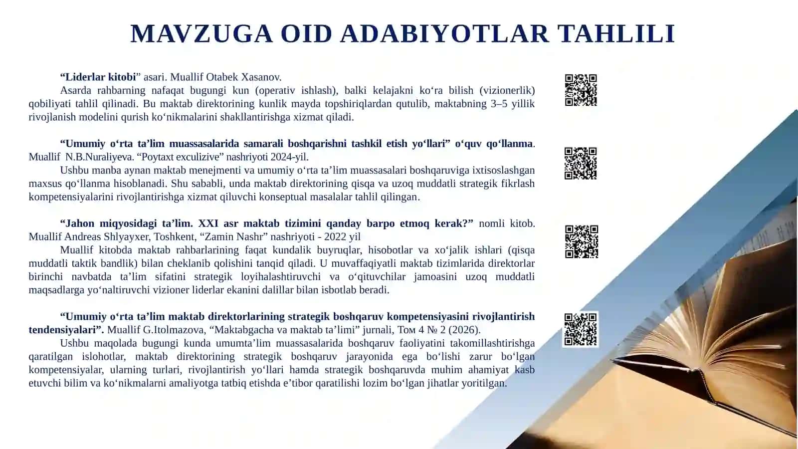 MAKTABRIVOJLANISHINING STRATEGIK REJASI: MAQSAD, VAZIFA VA AMALGA OSHIRISH MEXANIZMLARI 4