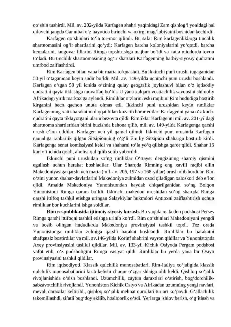 Rimning g‘arbiy va sharqiy O‘rta dengizda hukmronlik qilish uchun kurashi 4