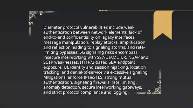 Cybersecurity Risks in Telecom Networks 4