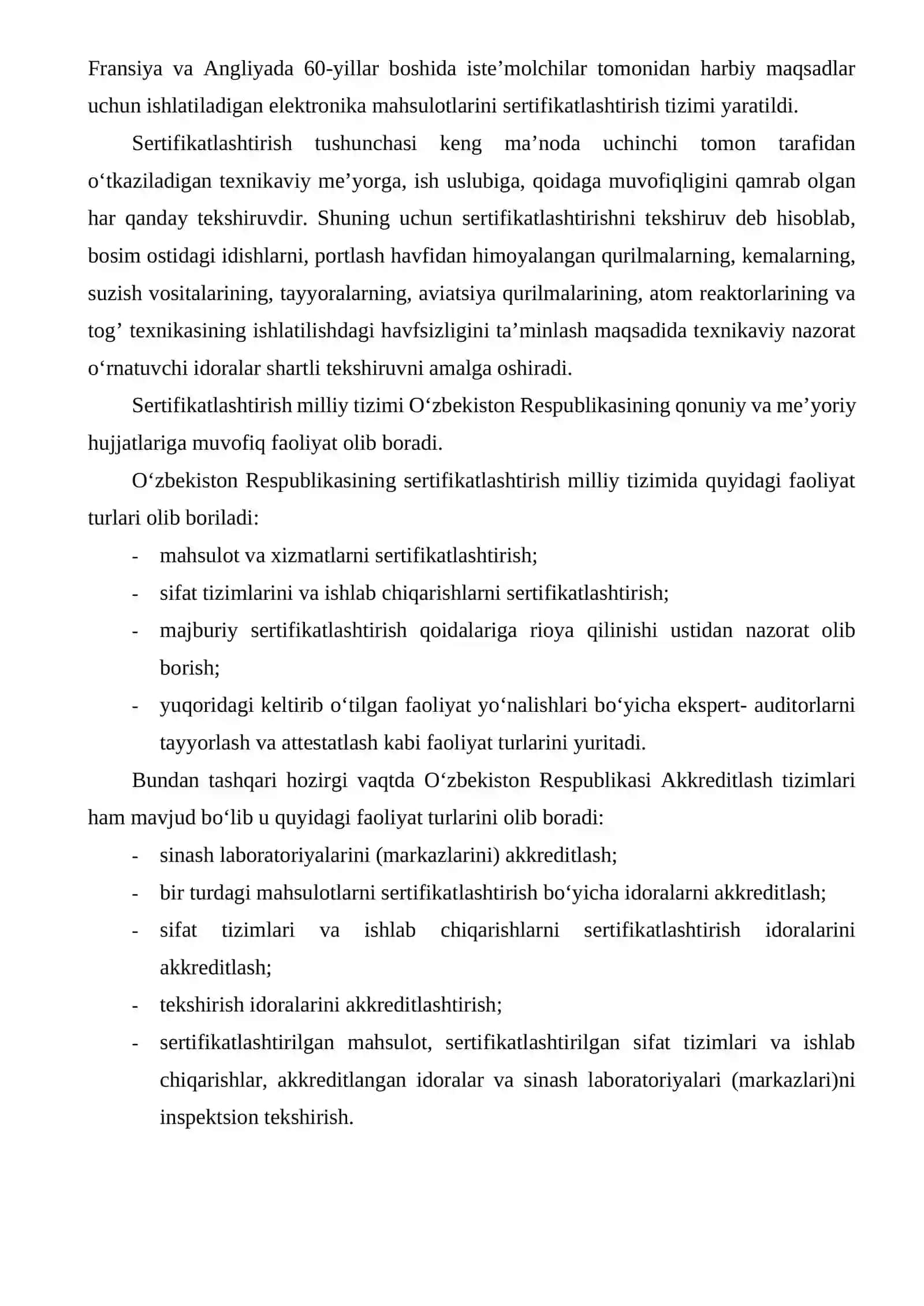 ELEKTRON GAZ HISOBLAGICHLARNI QIYOSLASH LABORATORIYASINI TASHKIL ETISH 4