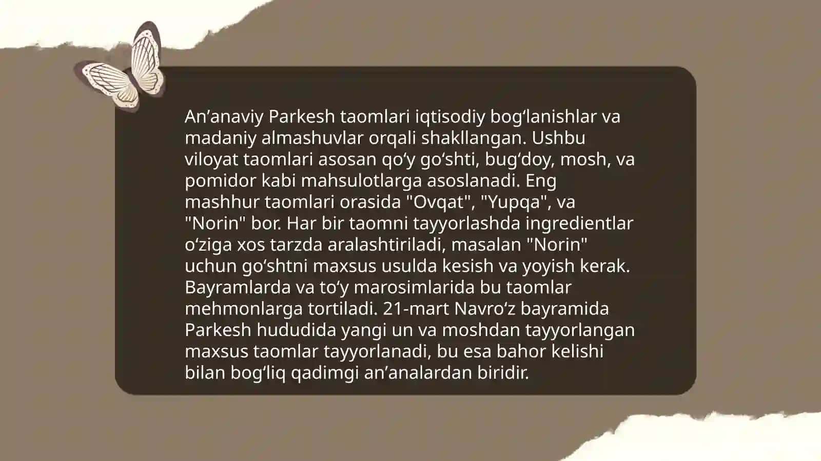 Parxesh taomlari 4