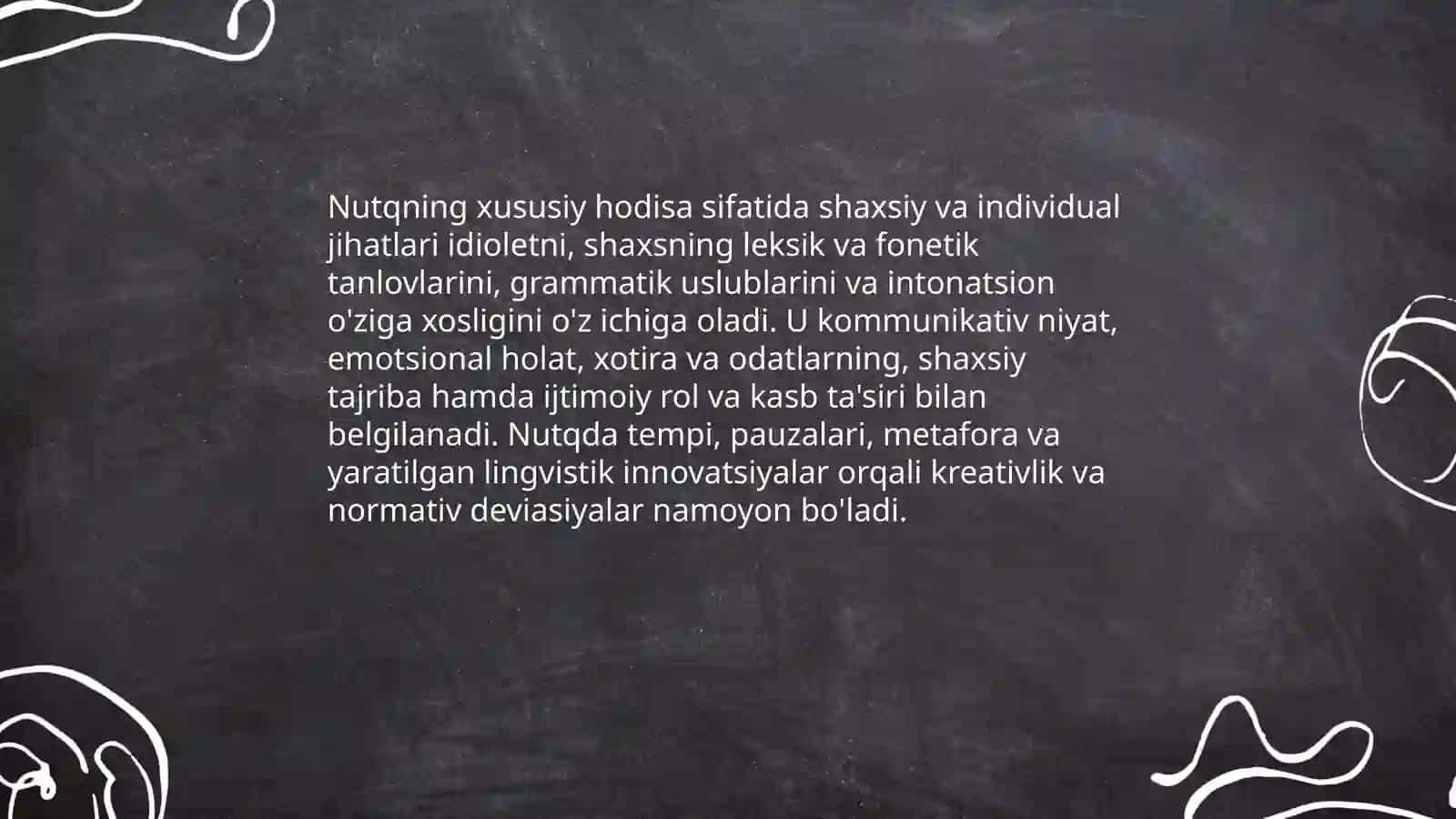 Tilning ijtimoiy,nutqning xususiy hodisa sifatidagi mohiyati 4