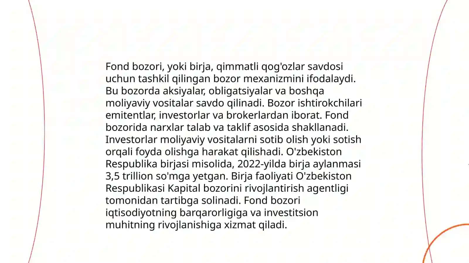 Kapital bozorining turlari 4
