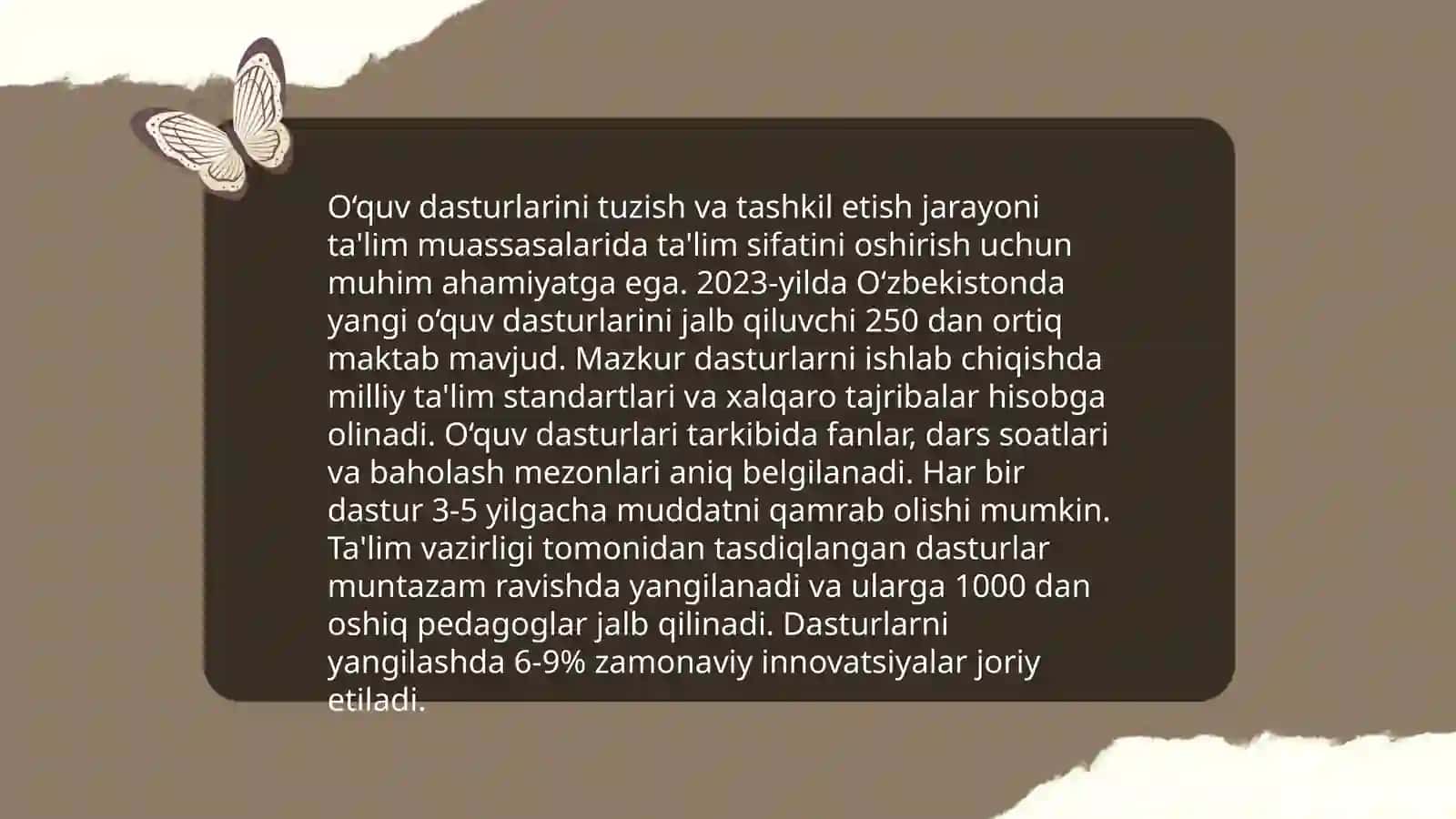 Darsni rejalashtirish va o‘qituvchining unga tayyorgarligi 4