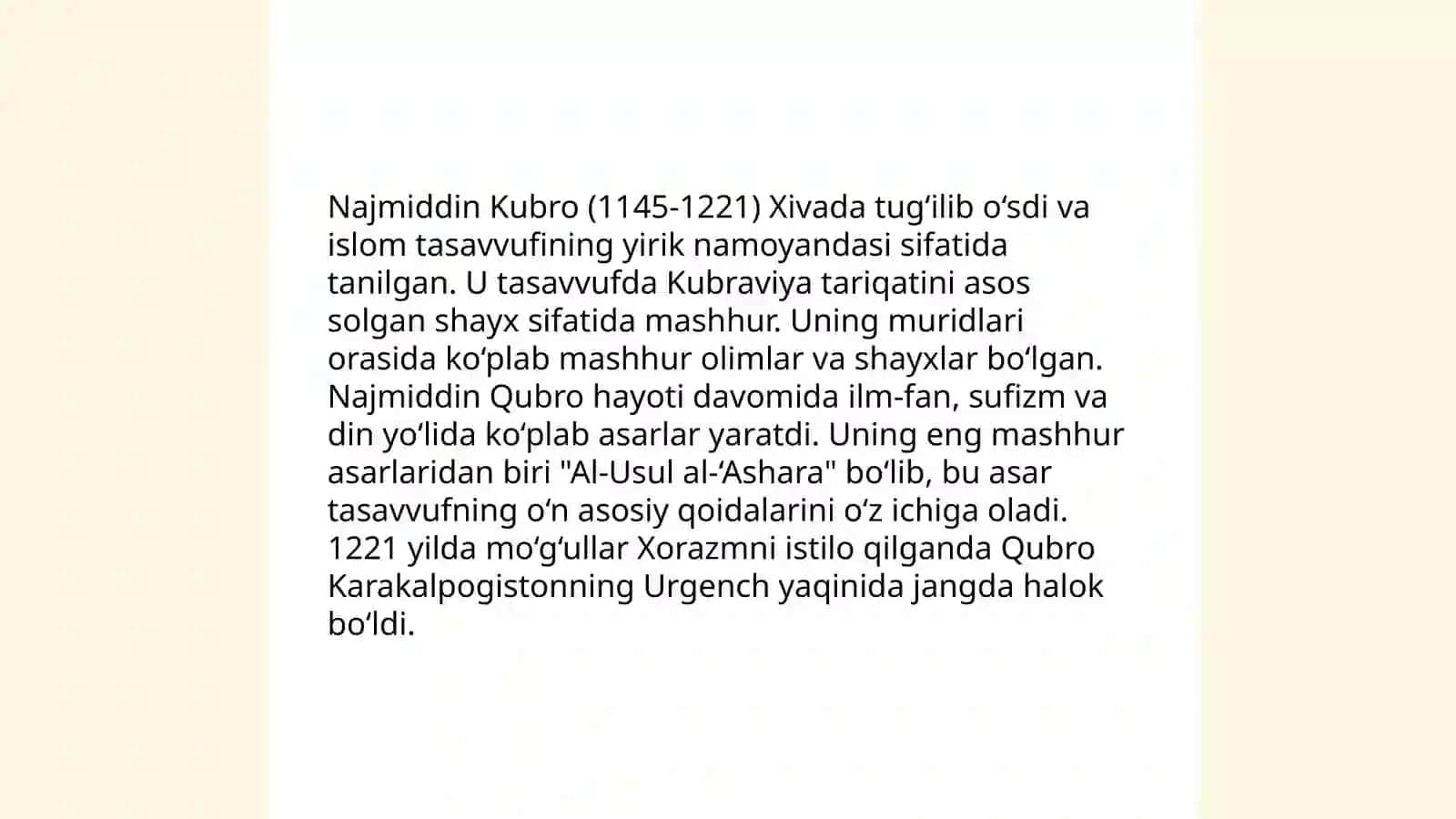 Kubroviylikning vujudga kelishi va taraqqiyoti 4