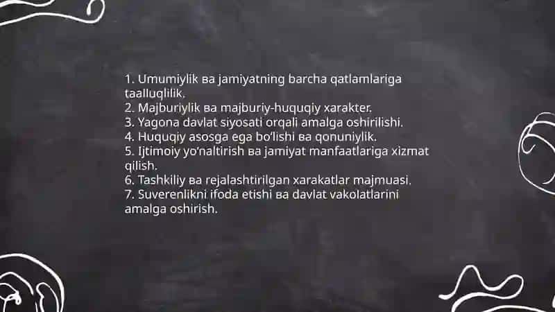 Davlat funksiyasi va tushunchasi 4