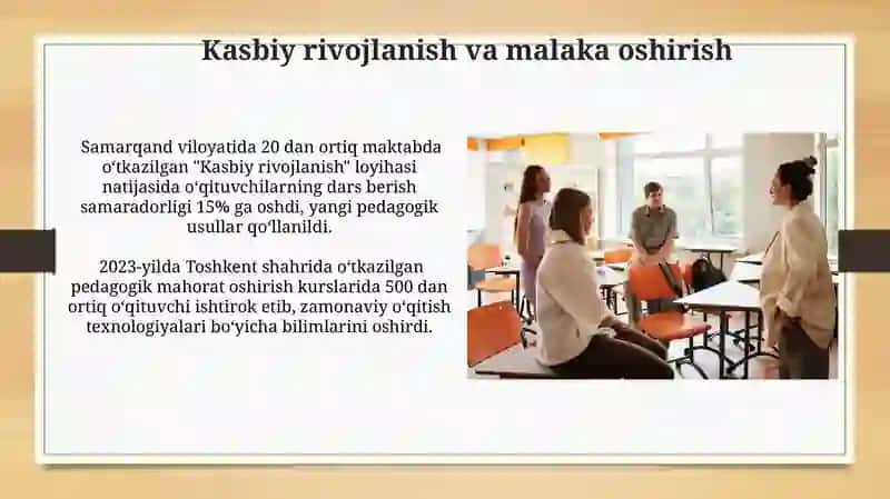 Pedagogik amaliyot oʻqituvchining mahorat munosabati va masalalari 4