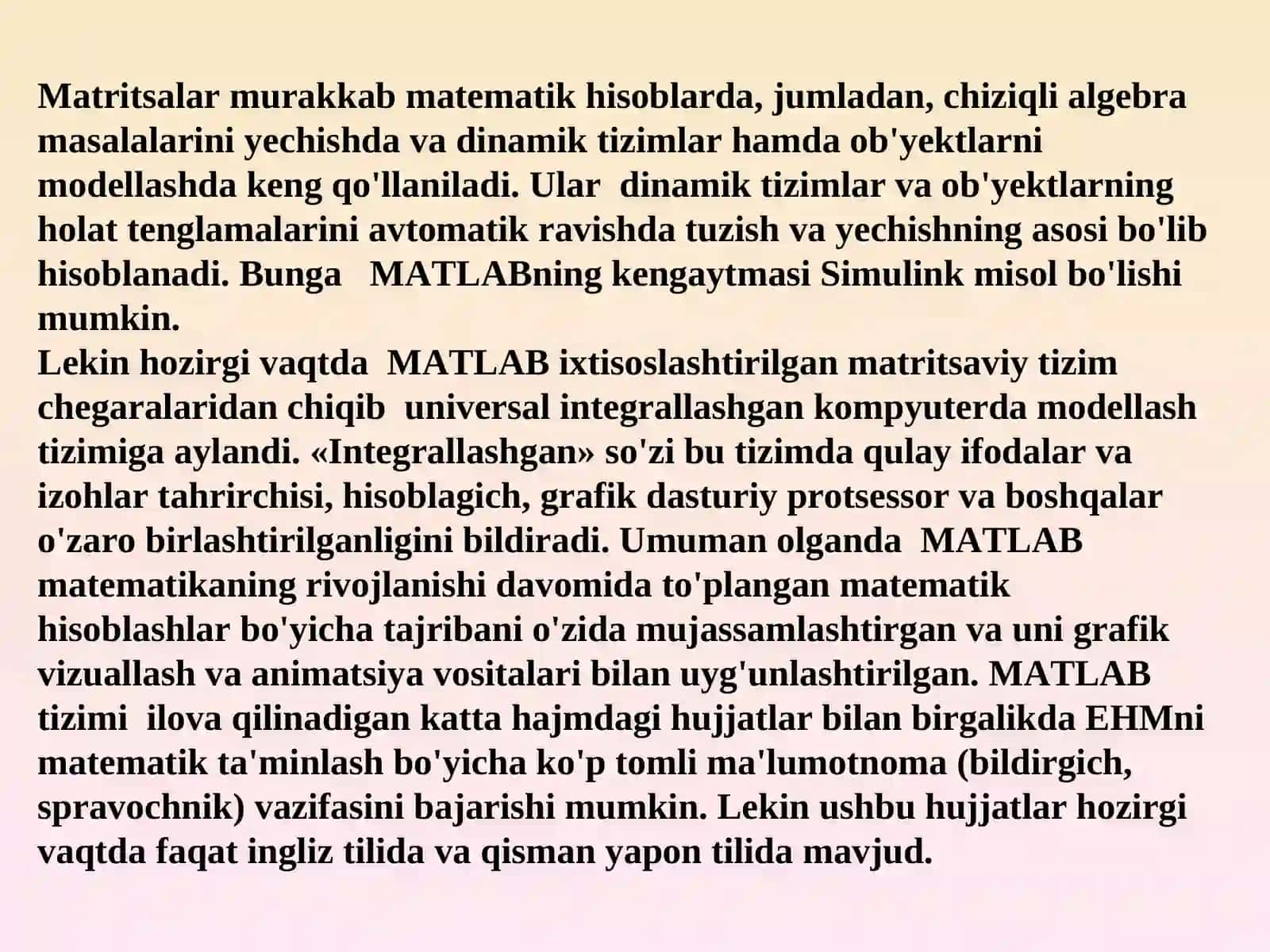 MATLAB DASTURI 4