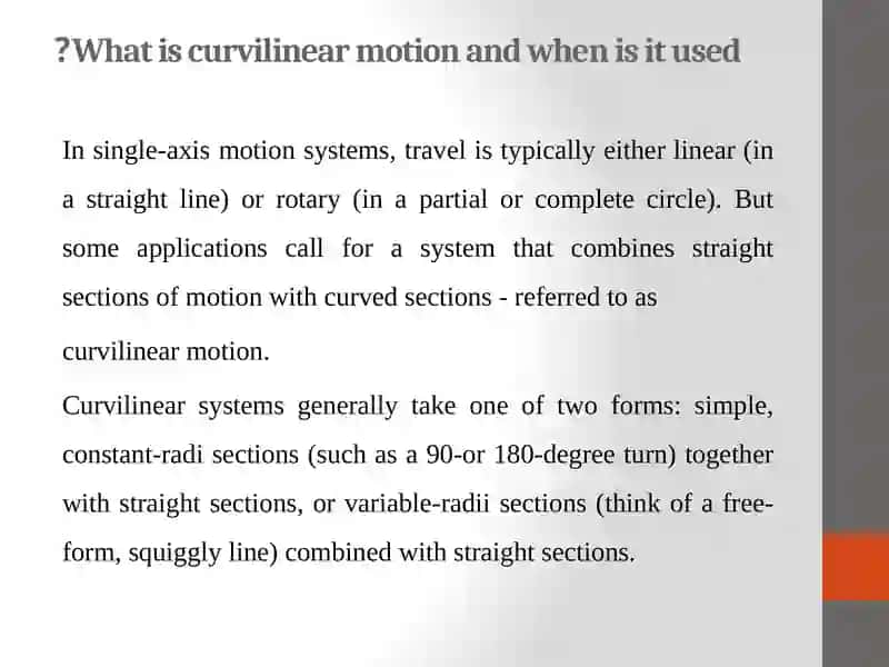 Curvilinear Motion 4