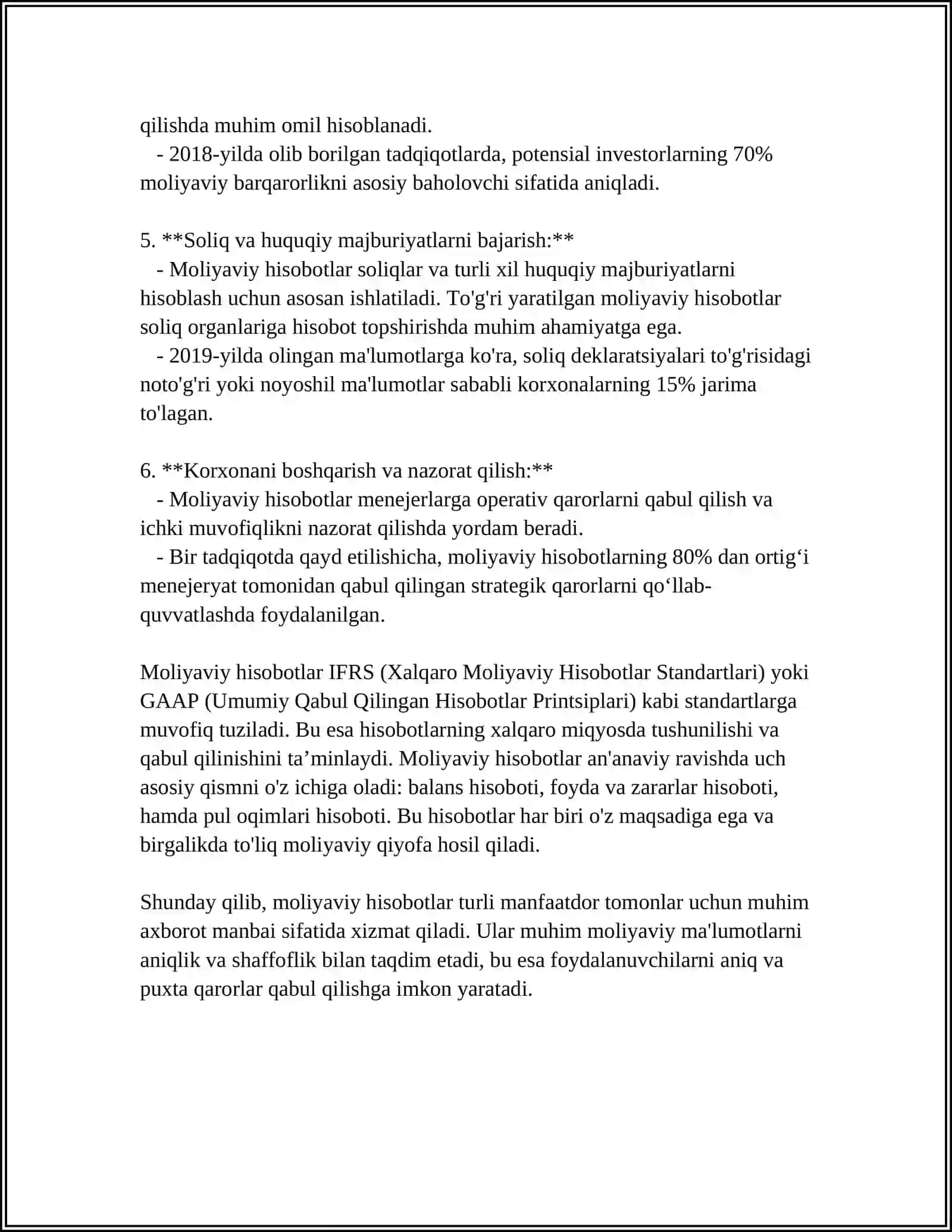YILLIK MOLIYAVIY HISOBOTGA TUSHUNTIRISH 4