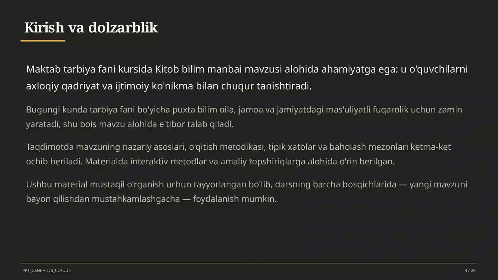 Kitob bilim manbai (4-sinf) 4