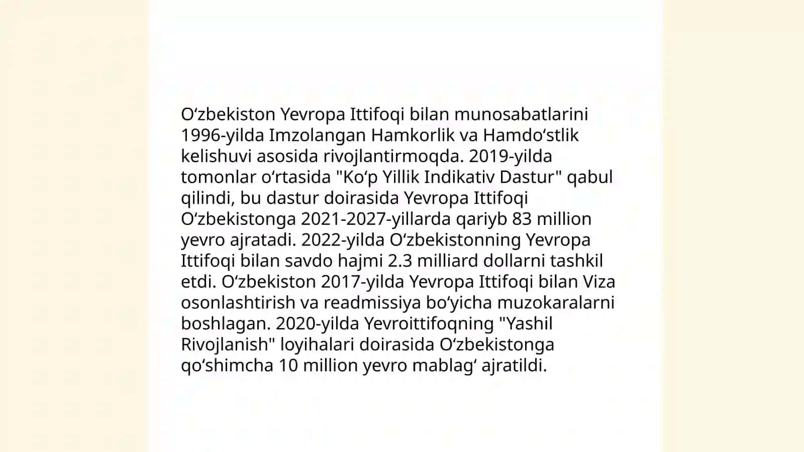 O'zbekistonning xalqaro tashkilotlar bilan hamkorlik aloqalari 4