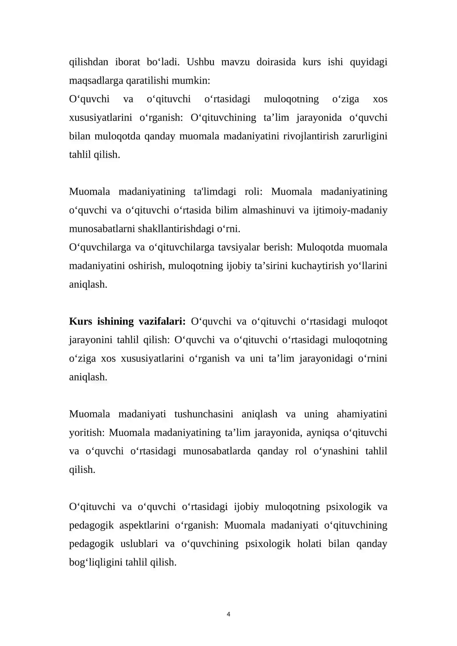O’quvchi va o’qituvchi muloqotida muomala madaniyati 4