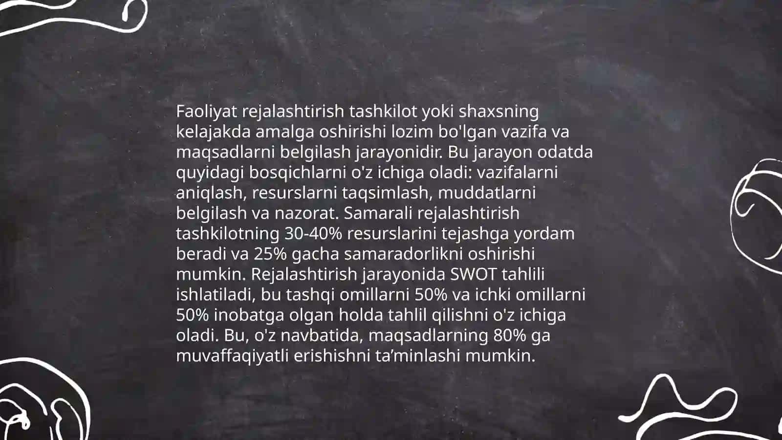 Faoliyatning Maqsad va Vazifalari 4
