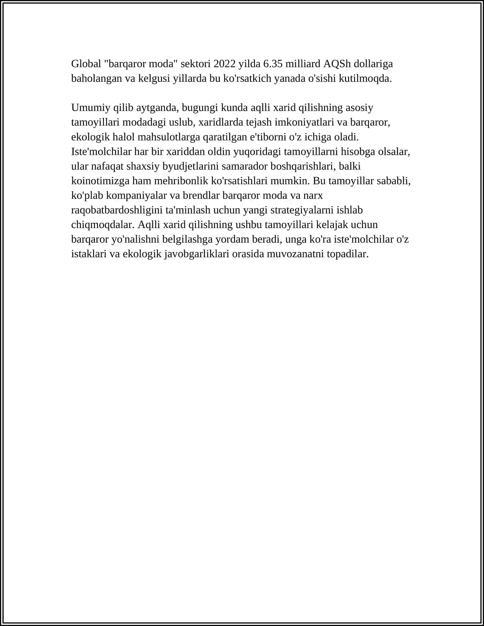 SMART SHOPPING: STYLE SAVINGS AND SUSTAINABILITY 4