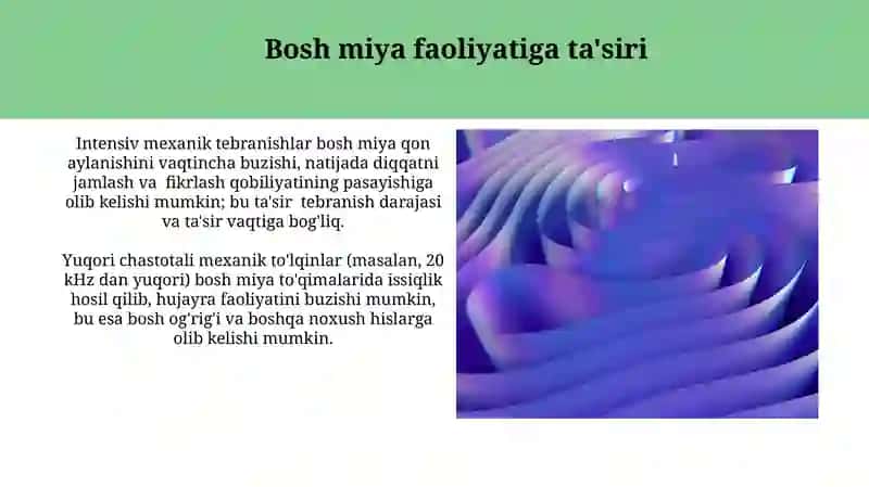 Mexanik toʻlqinlarning inson organizmiga ta’siri 4