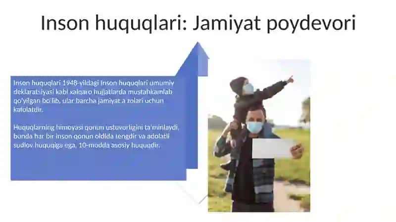 Oila - vatan ichra vatan, inson huquqlari jamiyat poydevori 4