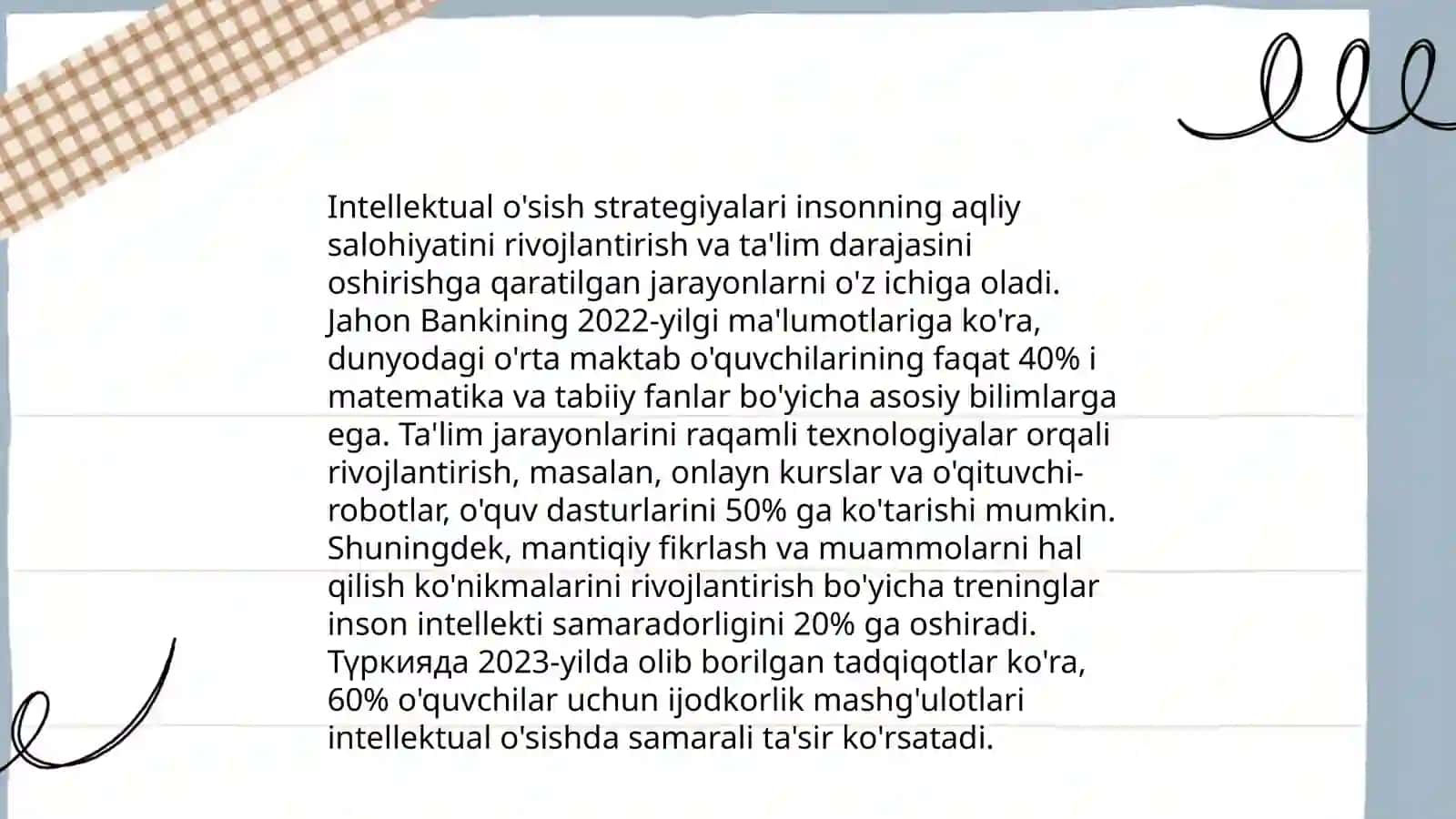 Tafakkur. Intellekt va kreativlik 4