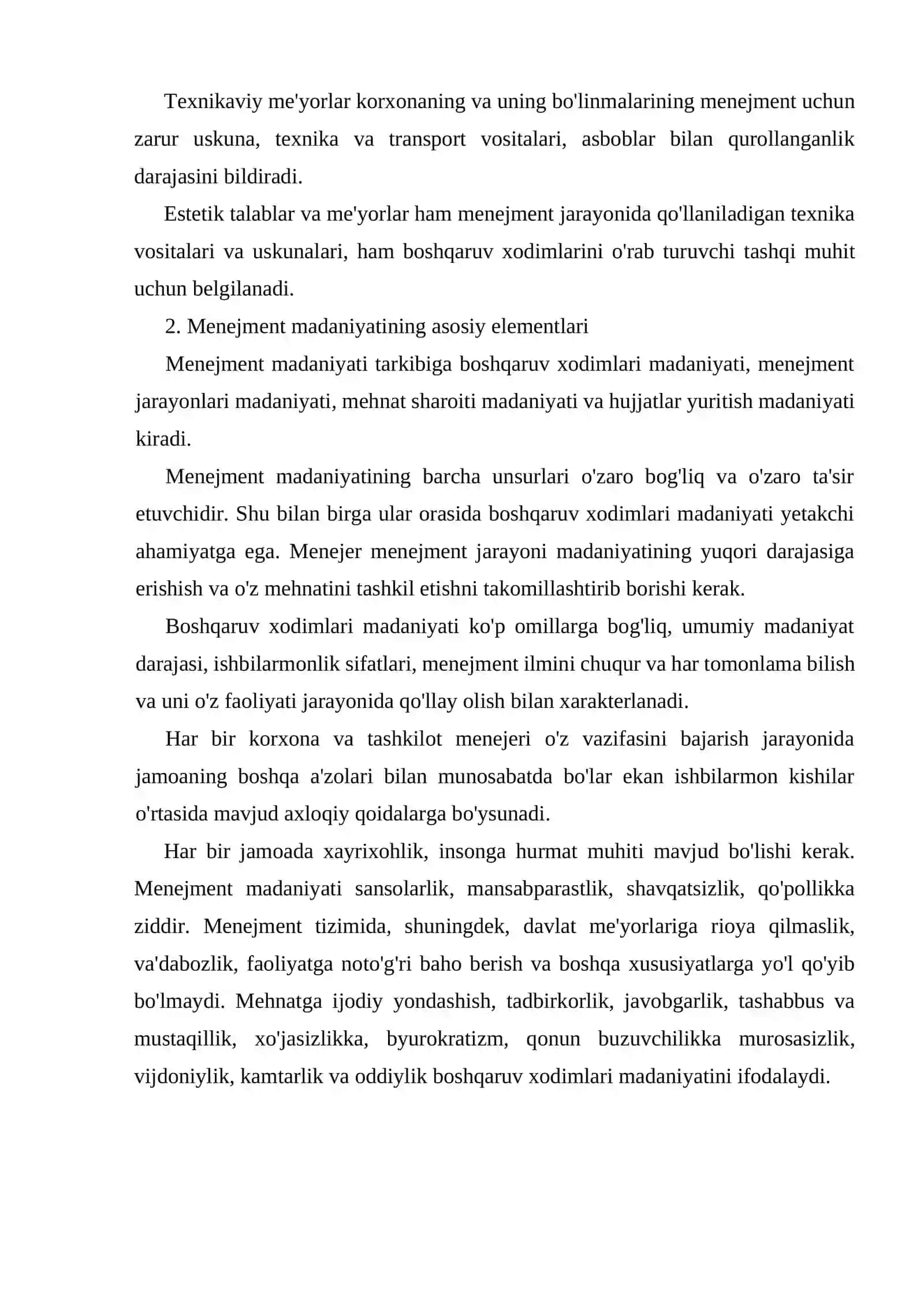 Menejment madaniyati va uslubi 4