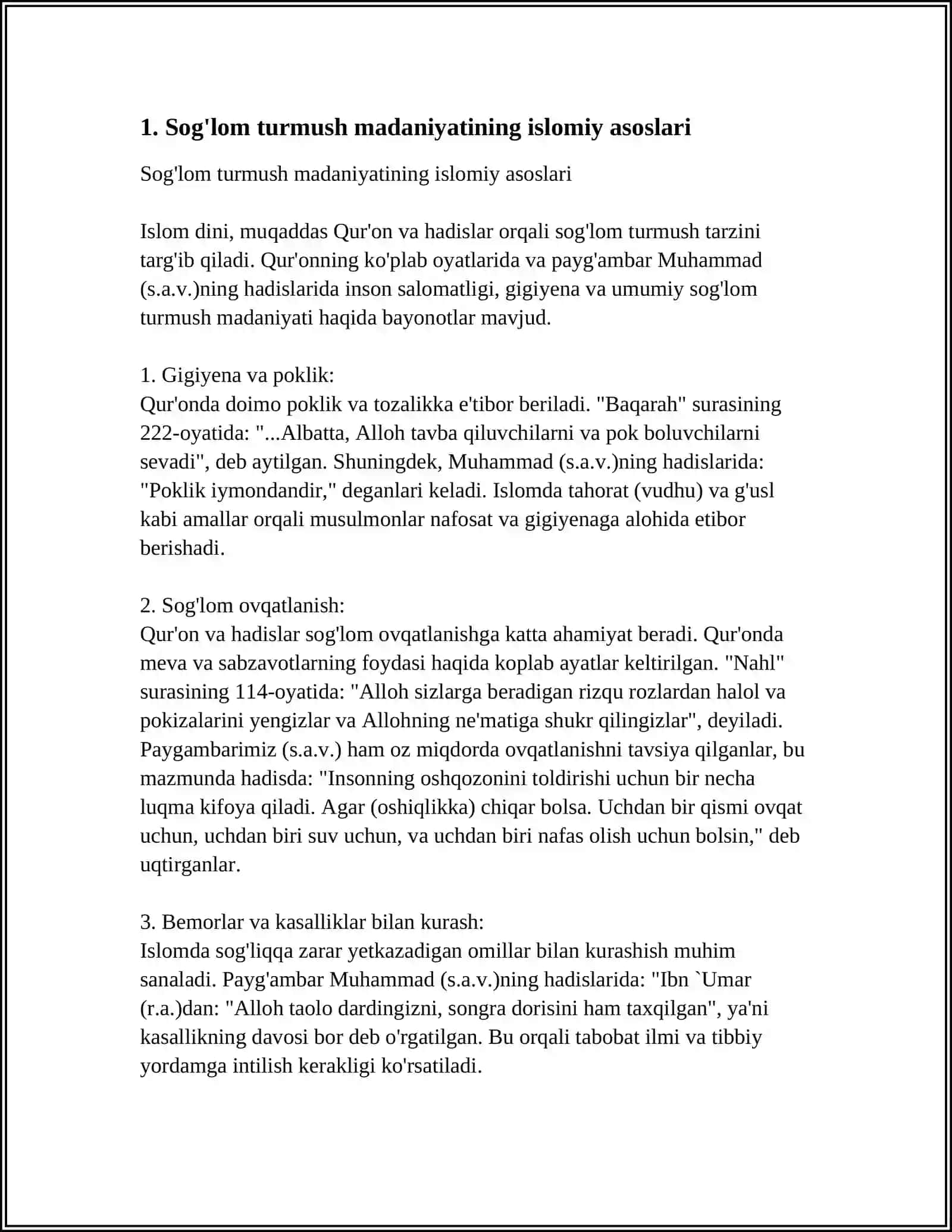 ISLOM DINI TA’LIMOTI 4
