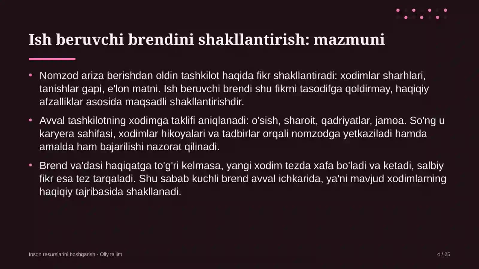 alkogolsiz ichimliklar ishlab chiqarishda ish beruvchi brendini shakllantirish 8809 4