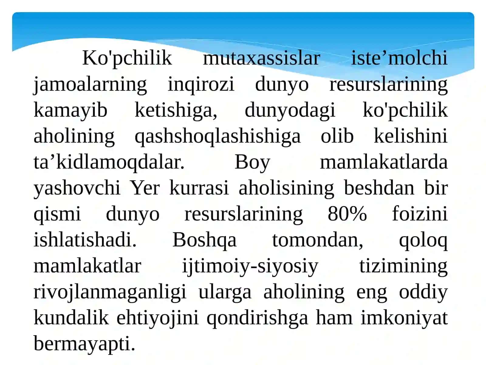 GLOBALLASHUV, YANGI DUNYO TARTIBOTI VA XALQARO HUQUQ 4