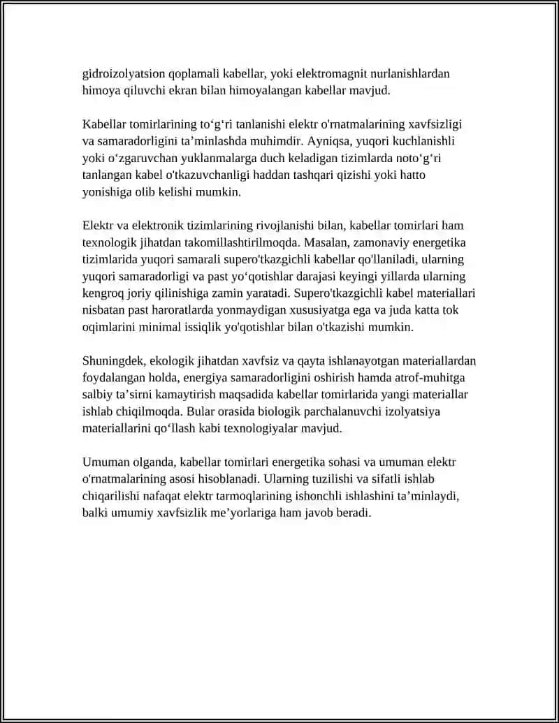 KABELLAR TOMIRLARI 4