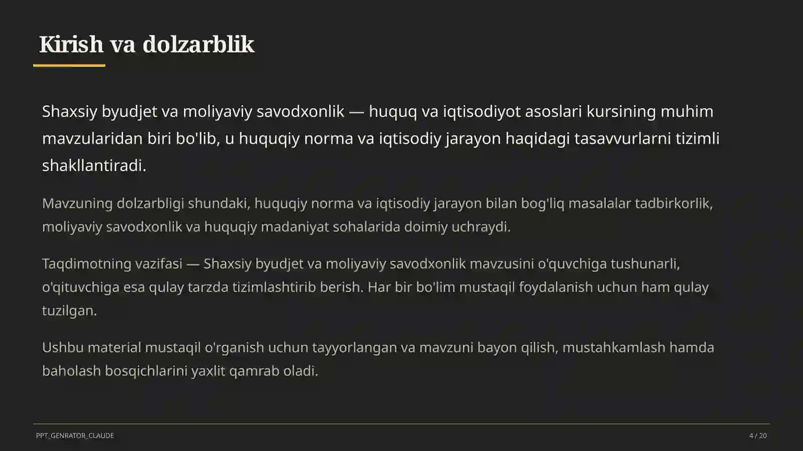 Huquq va iqtisodiyot asoslari (9–11) 4