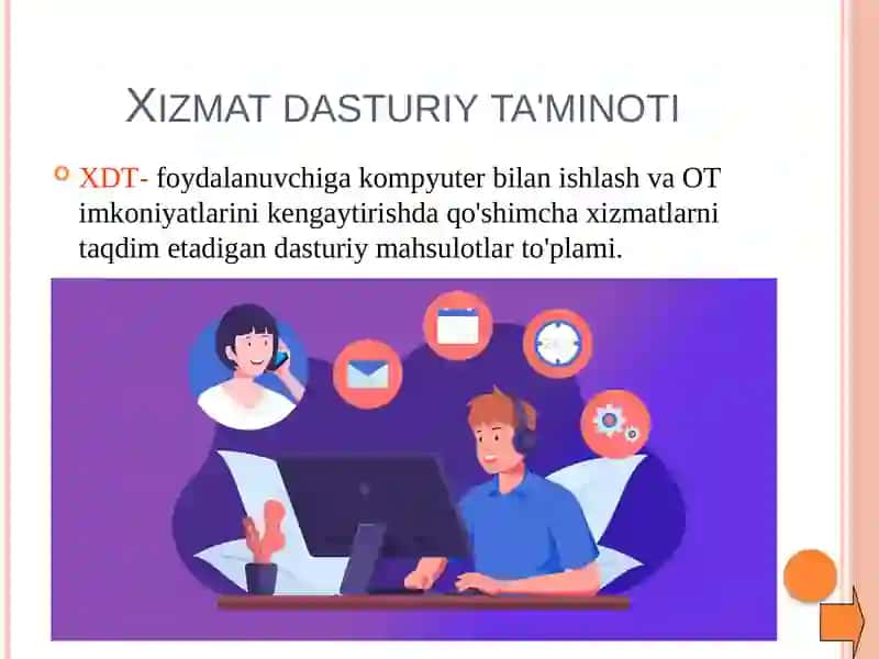 Asosiy dasturiy ta'minot 4