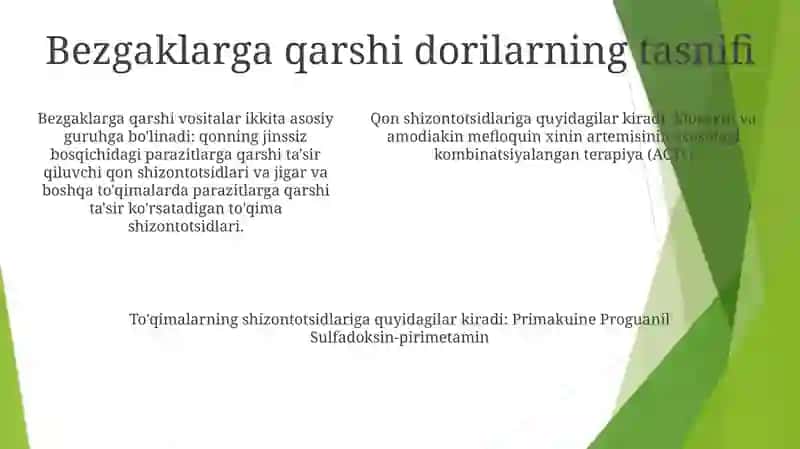 Bezgakka Qarshi Dori Vositalari 4