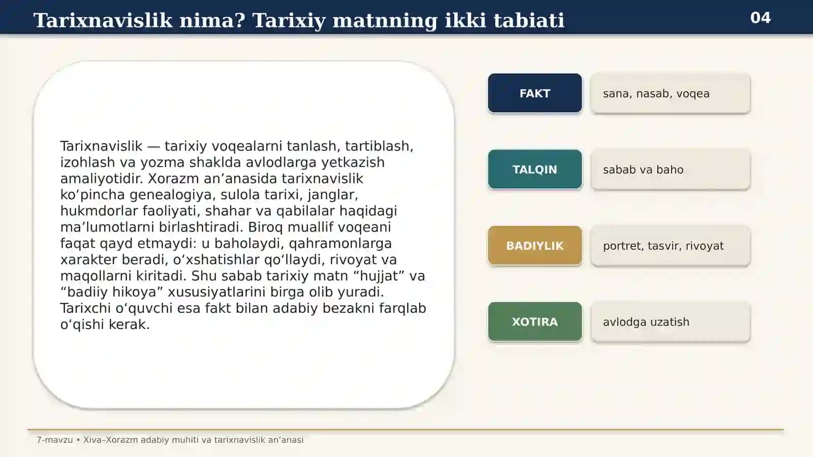 Xiva–Xorazm adabiy muhiti va tarixnavislik an’anasi 4