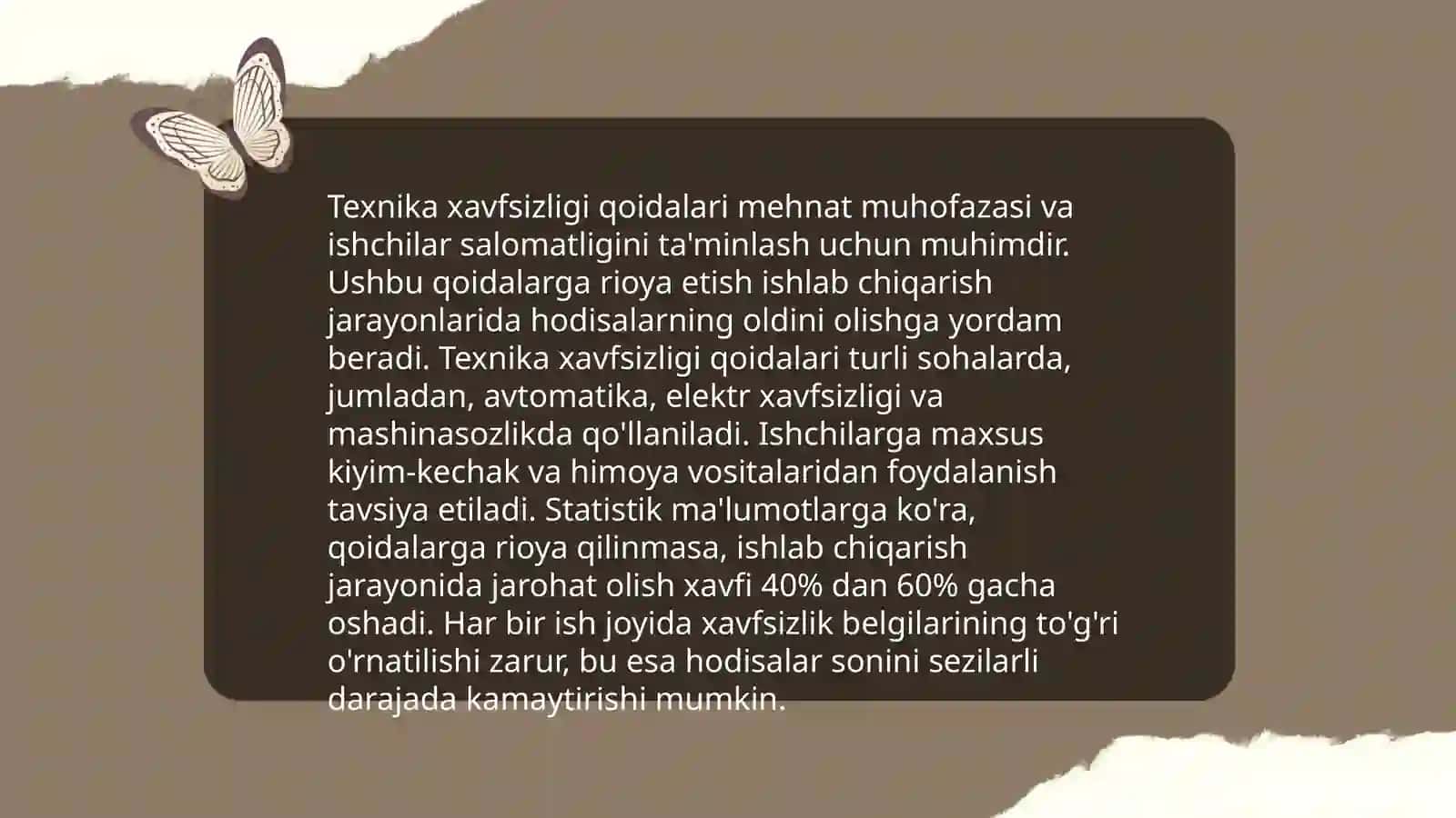 Qishloq xo'jaligida mehnat muhofazasi 4