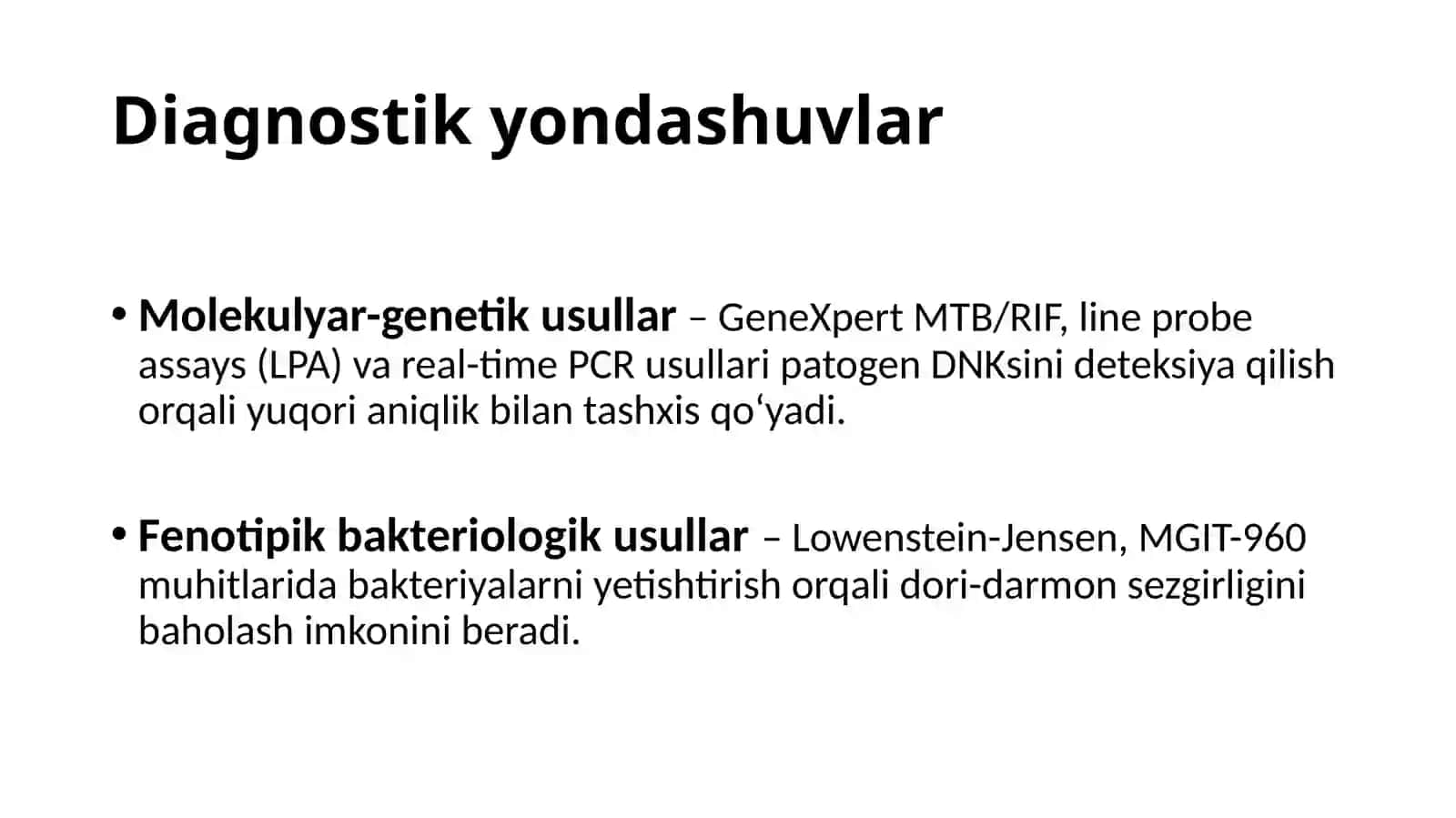 BJSST tavsiyasiga ko'ra tuberkulyoz bemorlarini davolash va kuzatish sxemasi 4