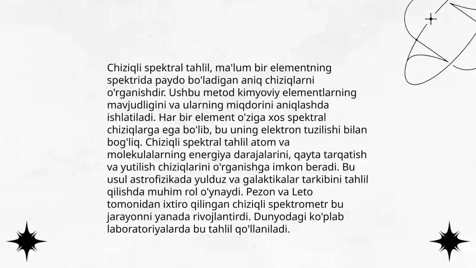 Atom fizikasi mavzulariga doir nostandart masalalar toʻplash va talil qilish 4
