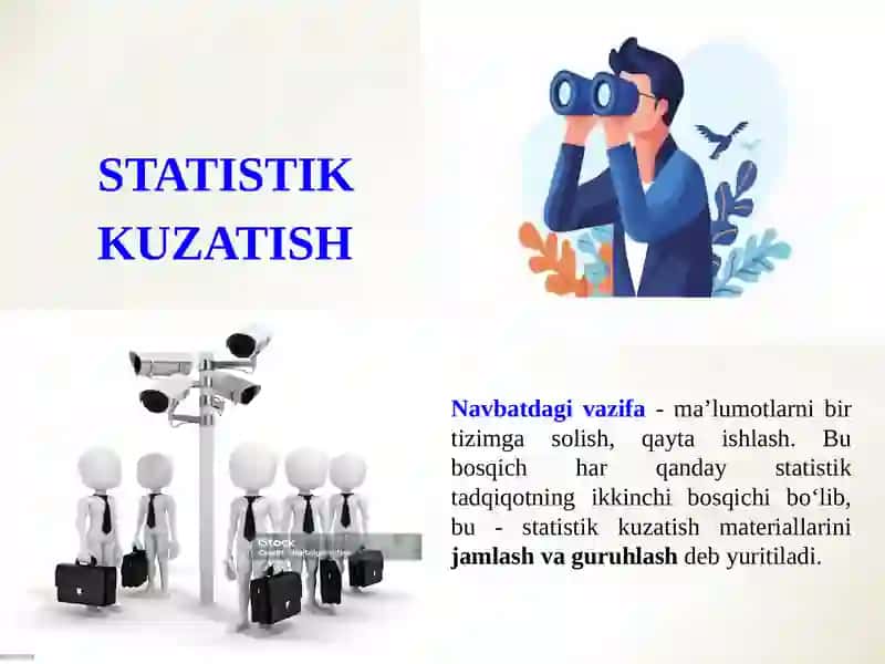 GURUHLASH VA STATISTIK JADVAL 4