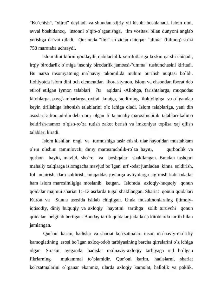 Qadimgi Markaziy Osiyo xalqlari ma`naviyatining shakllanish jarayonlari 4