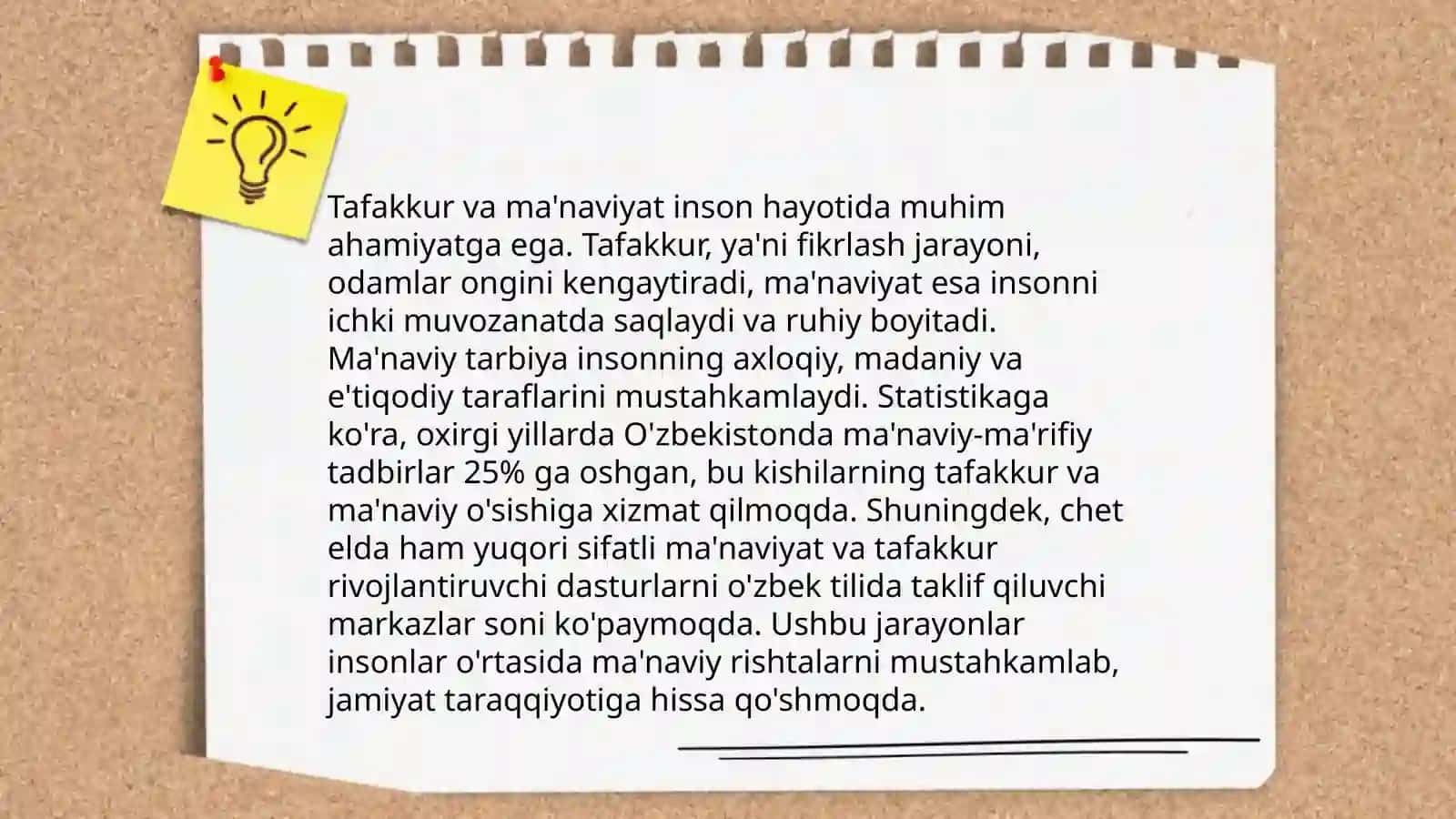 Tafakkur jarayoni 4