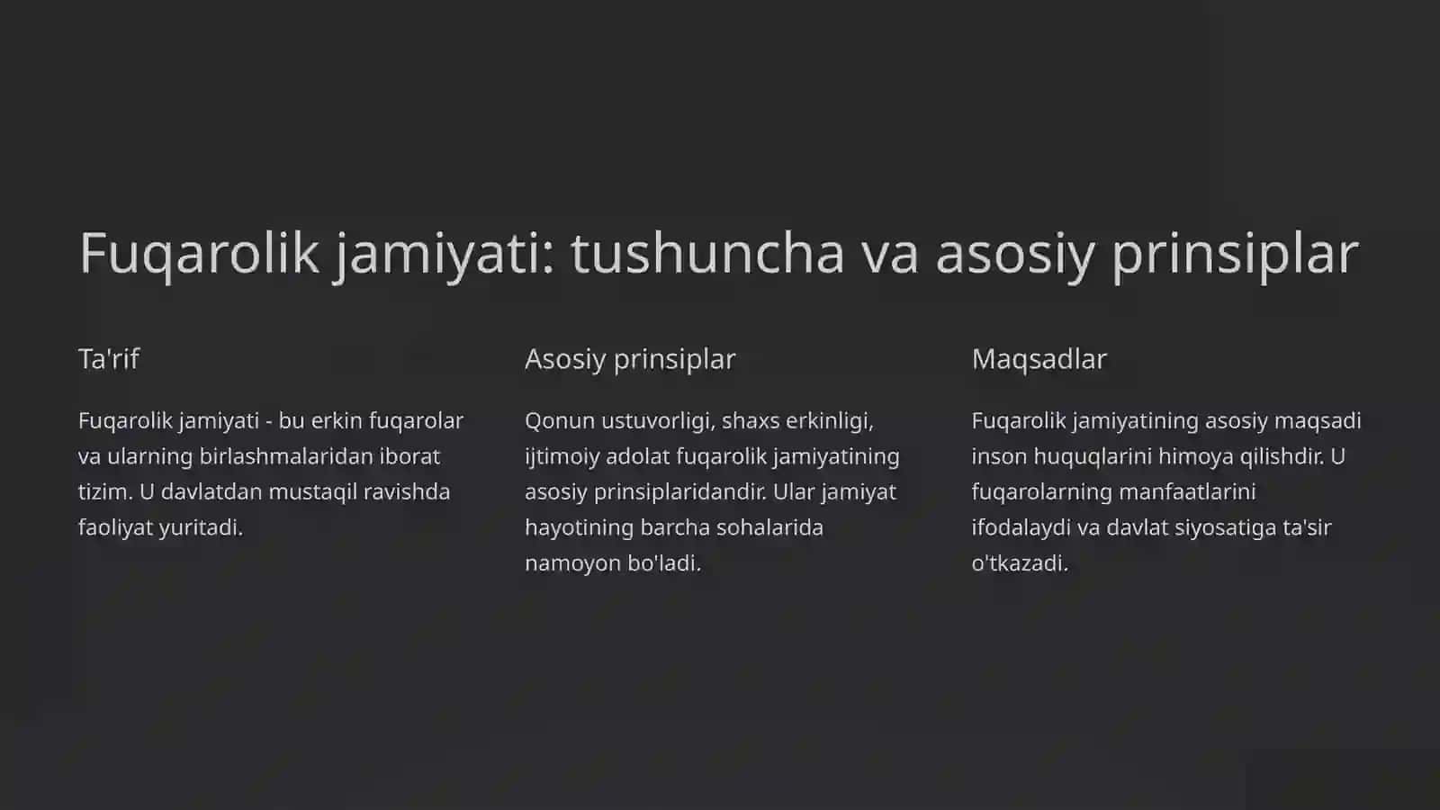 O'zbekistonda fuqarolik jamiyati institutlarining shakllanishi 4