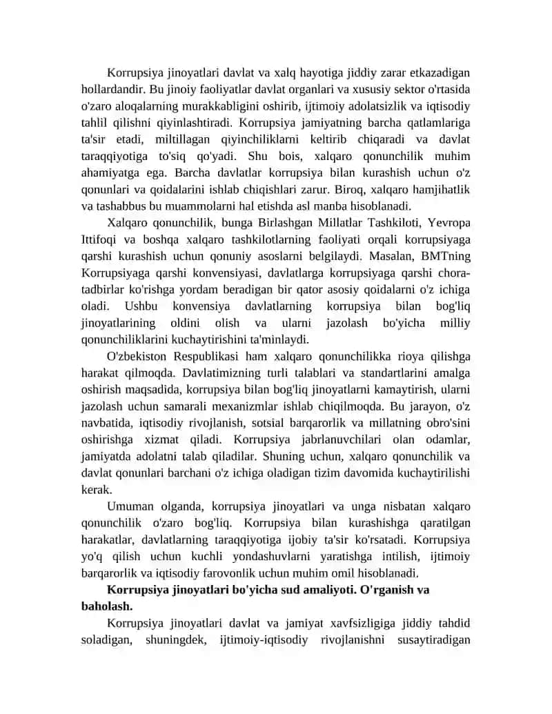 Korrupsiyaga oid jinoyatlarni aniqlash va tahlil qilish 4
