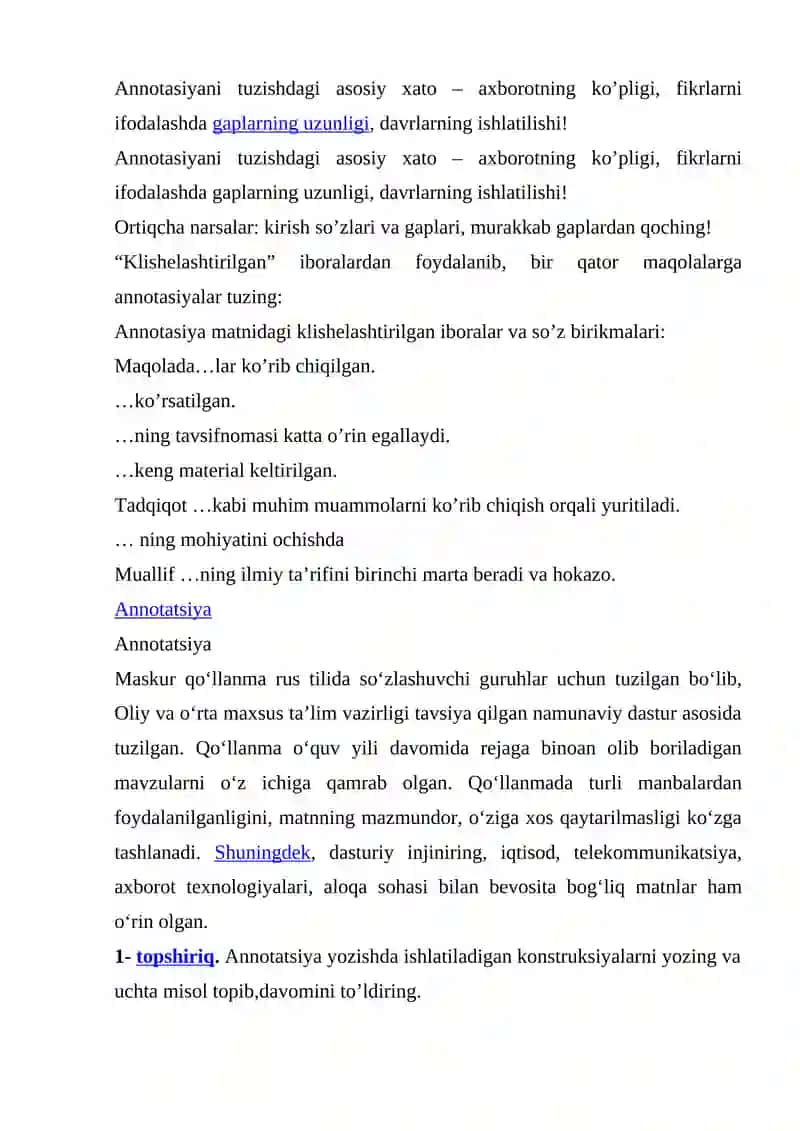 ANNOTATSIYA TURLARI 4