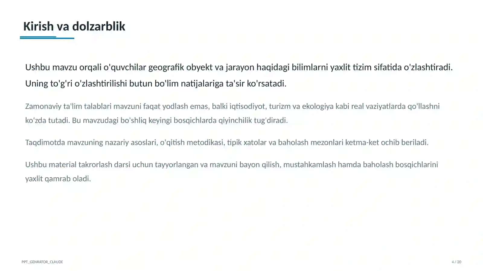 O'zbekistonning ichki suvlari: Amudaryo va Sirdaryo (8-sinf) 4