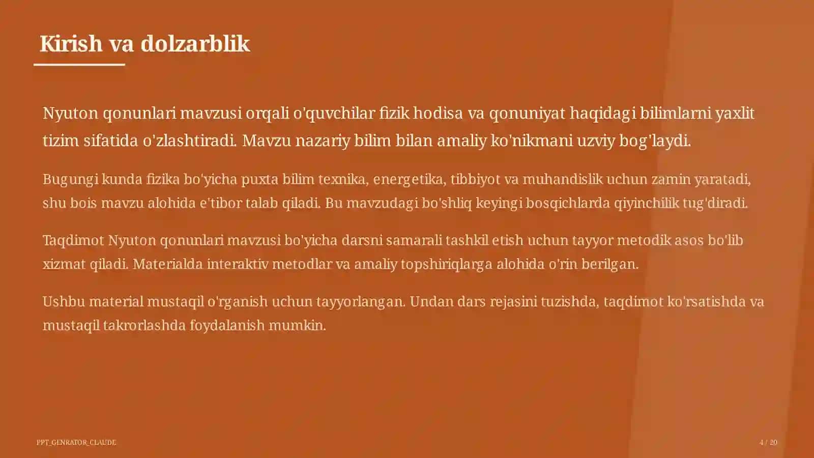 Nyuton qonunlari (9-sinf) 4